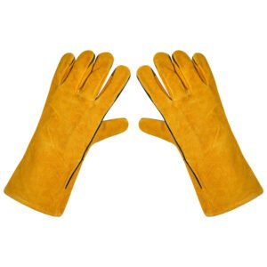 Wholesale Welding Leather Welder Glove Heavy Duty Metal Safety Work Gloves